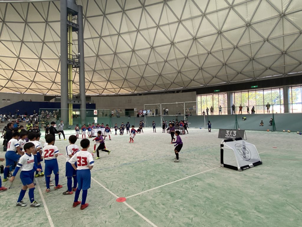 IMG 5772 1024x768 - JFAキッズ/ガールズサッカーフェスティバル2021　パークドーム熊本で3x3FOOTBALL BATTLE、体験会を実施！