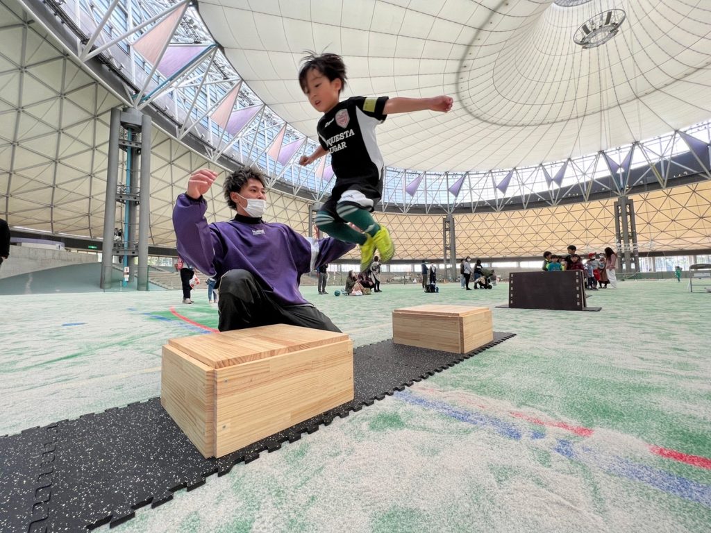 IMG 5856 1024x768 - JFAキッズ/ガールズサッカーフェスティバル2021　パークドーム熊本で3x3FOOTBALL BATTLE、体験会を実施！