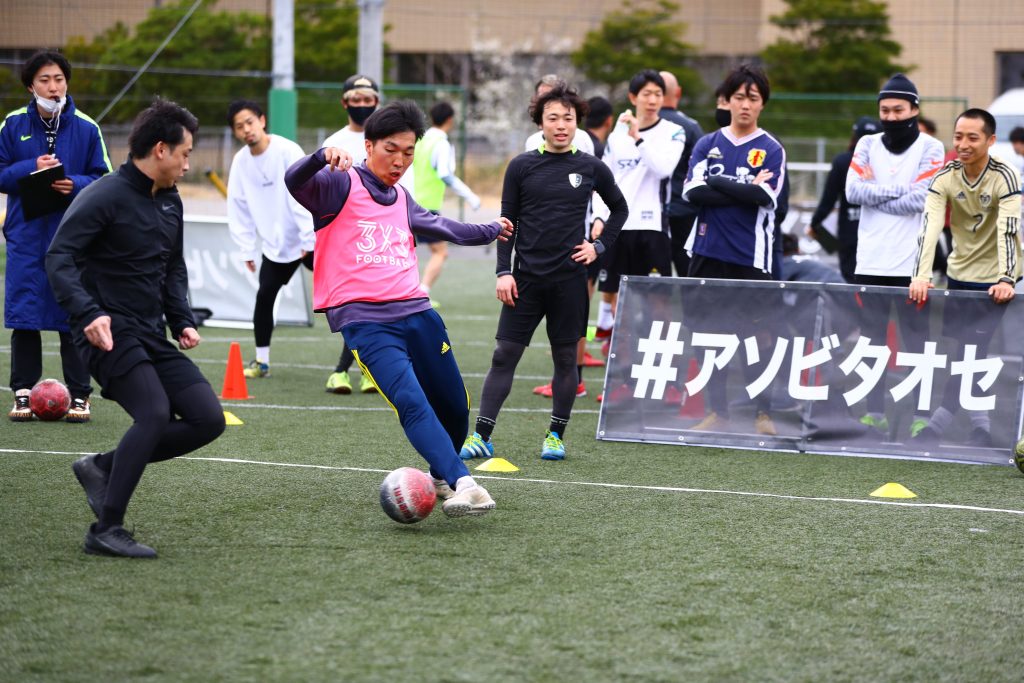 b899e1886acd2e3254b16b3c05ab655c 1024x683 - 剛よく柔を制す！！3x3FOOTBALL BATTLE Vol.7は『カシャスFC』が大会2連覇を達成！