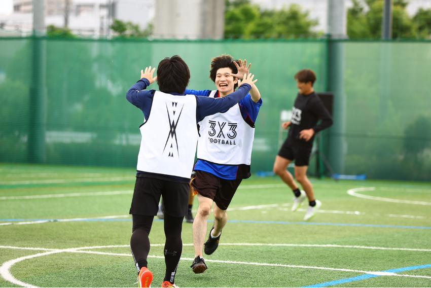 image 5 - 3分間いつどこでリスクを犯すか。3x3FOOTBALL BATTLE Vol.８は『SCCP FC』が大会初の３連覇！