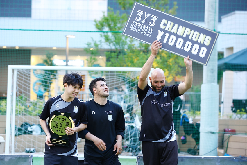 image 6 - 3分間いつどこでリスクを犯すか。3x3FOOTBALL BATTLE Vol.８は『SCCP FC』が大会初の３連覇！