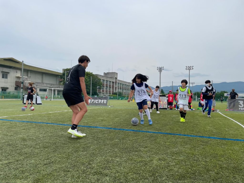 LINE ALBUM 230110 0 1024x768 - JFAレディース/ガールズサッカーフェスティバル in 奈良県フットボールセンターにて3x3FOOTBALLを導入していただきました！